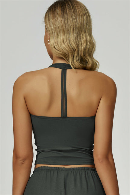 The Sprint Halter Tank Top