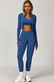 The Eloise Jacket Sports Bra Leggings 3-Piece Set