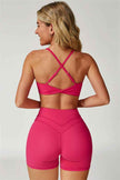 The Enigma Sports Bra Shorts 2-Piece Set