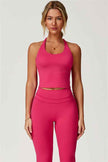 The Enigma Cross Back Vest Leggings 2-Piece Set