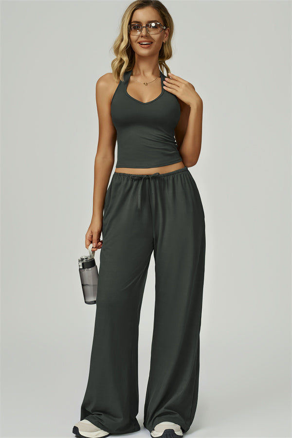 The Sprint Halter Tank Top