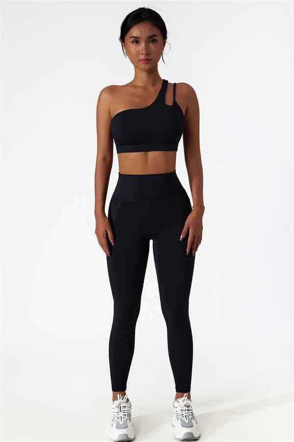 The Blissful Rose Sports Bra Leggings 2-Piece Set