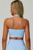 The Seraphine Halter Crop Top