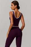 The Stamina Tank Top Flared Leggings 2-Piece Set