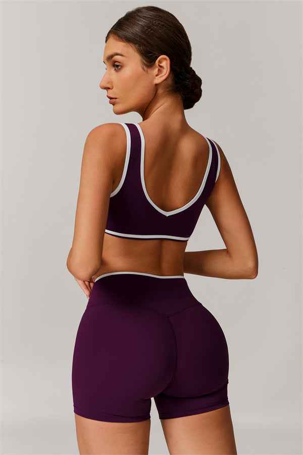 The Stamina Sports Bra Shorts 2-Piece Set