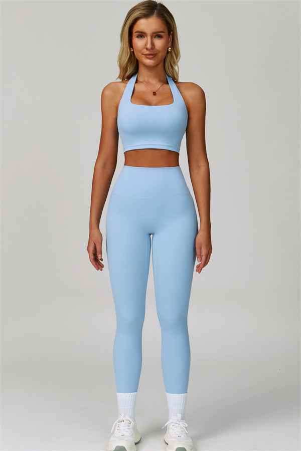 The Seraphine Halter Crop Top