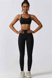 Juno Star Sports Bra Leggings 2-Piece Set