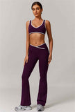 The Stamina Sports Bra Flared Leggings 2-Piece Set