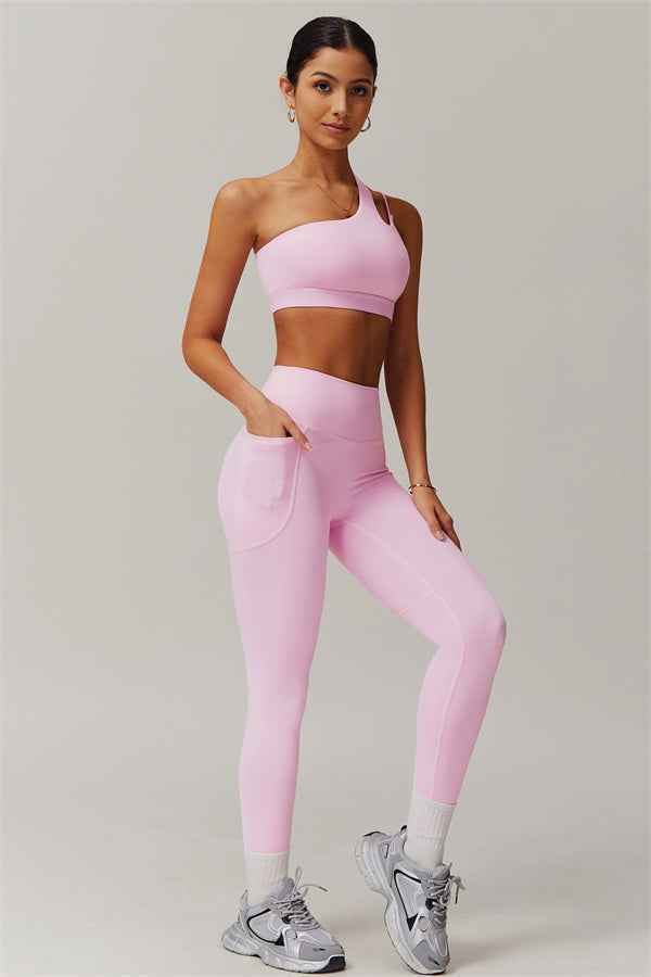 The Blissful Rose Sports Bra Leggings 2-Piece Set