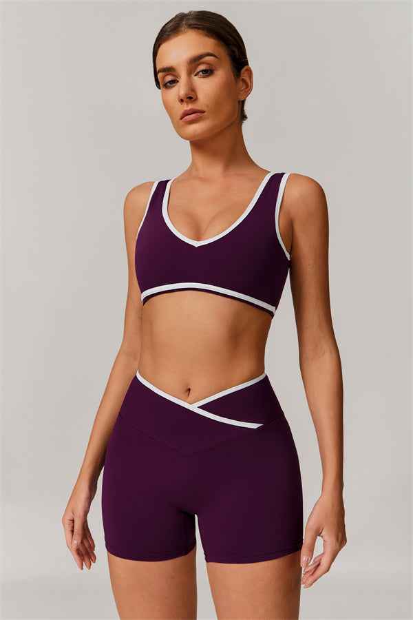 The Stamina Sports Bra Shorts 2-Piece Set