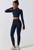 Juno Star Jacket Sports Bra Leggings 3-Piece Set