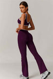 The Stamina Sports Bra Flared Leggings 2-Piece Set