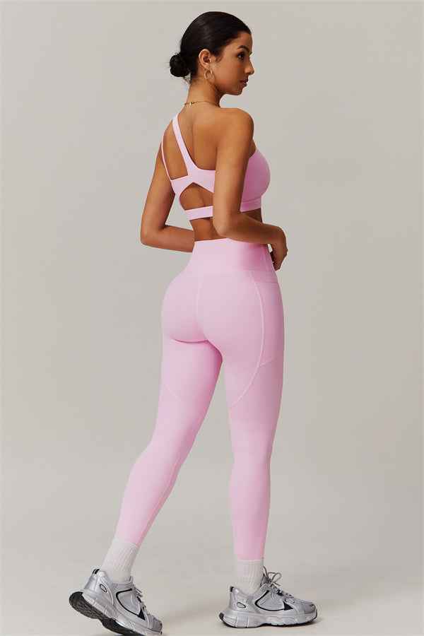 The Blissful Rose Sports Bra Leggings 2-Piece Set