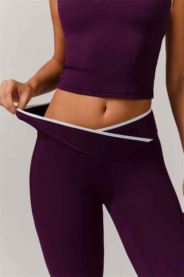 The Stamina Tank Top Flared Leggings 2-Piece Set