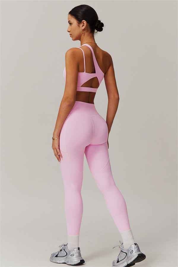 The Blissful Rose Sports Bra Leggings 2-Piece Set