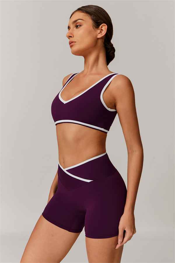 The Stamina Sports Bra Shorts 2-Piece Set