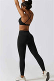 Juno Star Sports Bra Leggings 2-Piece Set