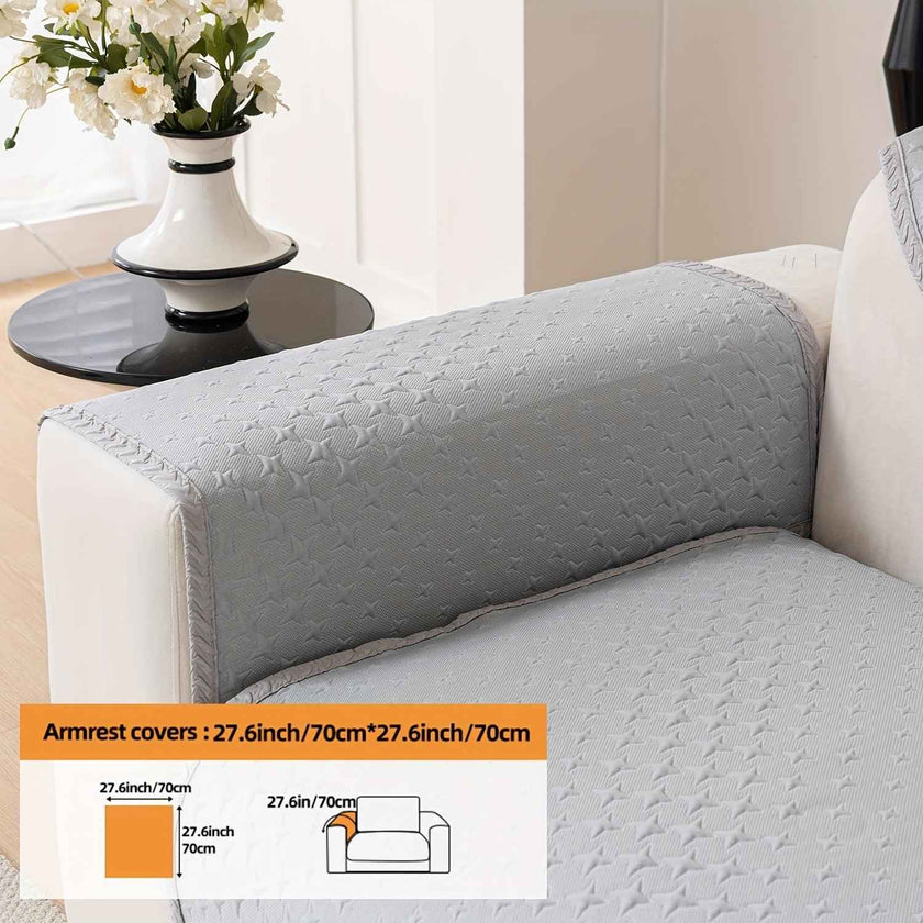 Summer Cooling Silk Non-slip Sofa Cover- Couch Cover for Dogs