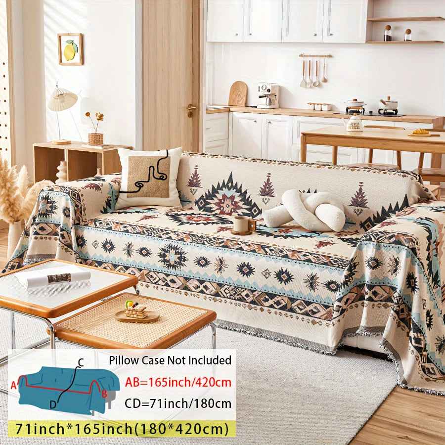 Extra Large Sofa Cover – Stretchable Furniture Protector