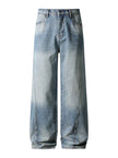 PANEL BAGGY DENIM
