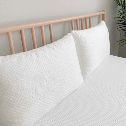 Bamboo Pillow Cover – Cooling, Hypoallergenic & Washable
