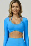 The Prime Long Sleeve Crop Top Leggings 2-Piece Set
