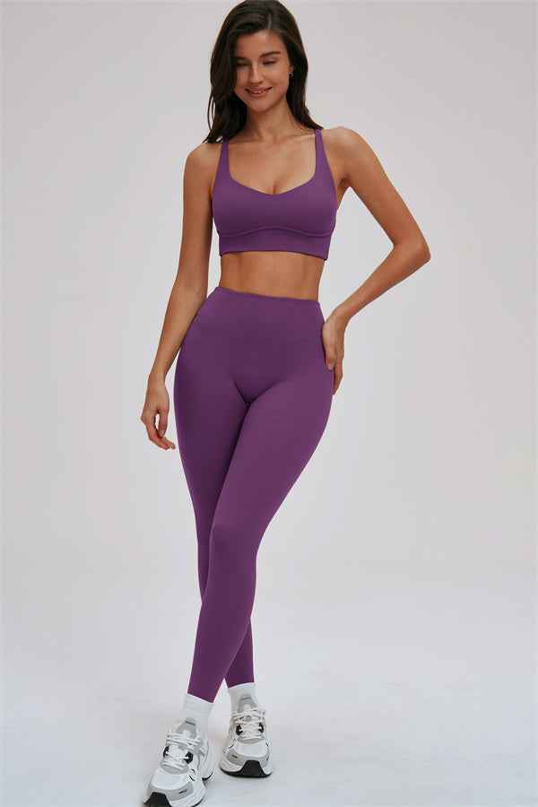 The Kinetic Cross Back Sports Bra