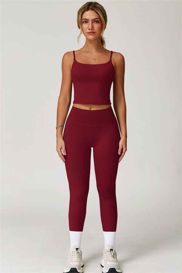 The Agile Crop Top Leggings 2-Piece Set