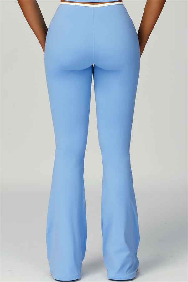 The Skyline Tie Top Flared Leggings 2-Piece Set