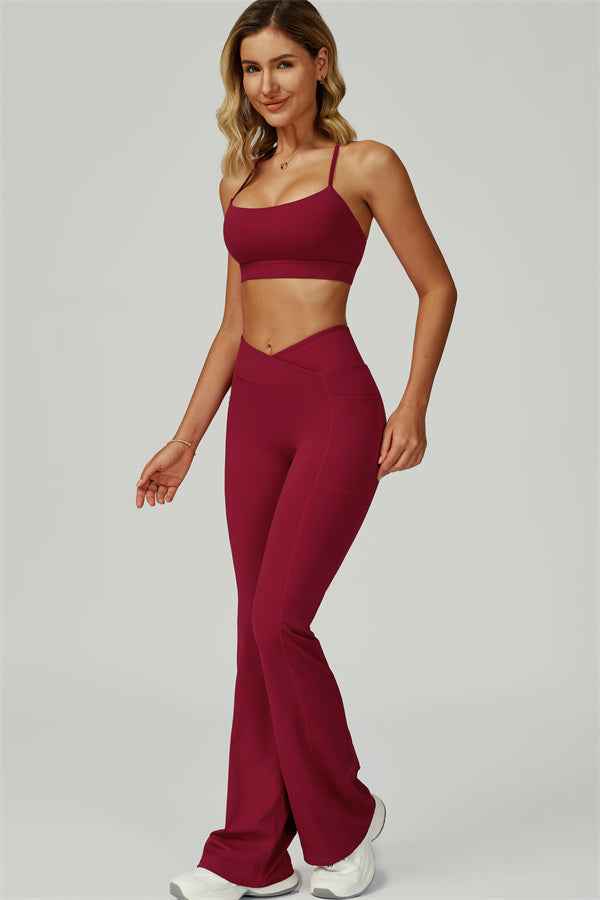The Flourish Flared Leggings