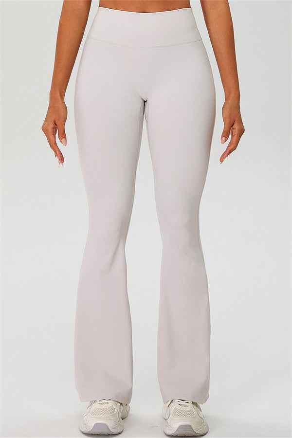 The Ember Sports Bra Crop Top Flared Leggings 3-Piece Set