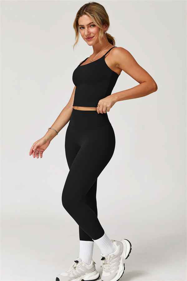 The Agile Crop Top Leggings 2-Piece Set