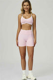 The Prime Line Sports Bra Shorts 2-Piece Set