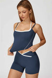 The Radiant Crop Top Shorts 2-Piece Set