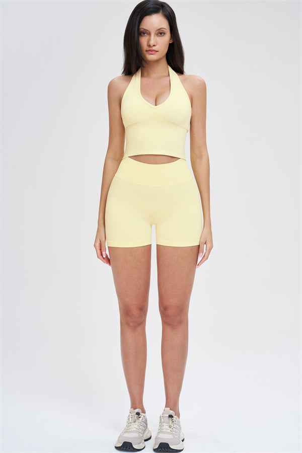 The Whim Sports Bra Shorts 2-Piece Set