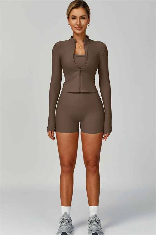 The Burst Jacket Shorts 2-Piece Set