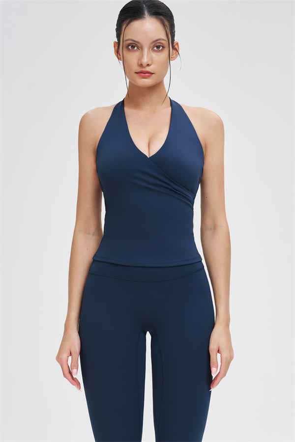 The Stride Crop Top Isabella Leggings 2-Piece Set