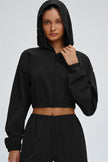 The Svelte UV protection Crop Hoodie