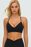 The Lushness Y-Back Sports Bra Flared Leggings 2-Piece Set