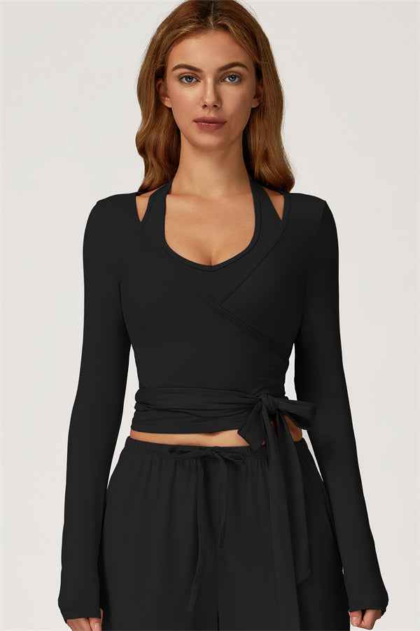 The Sprint Long Sleeve Crop Top