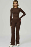 The FlexFit Active Top Flared Leggings 2-Piece Set