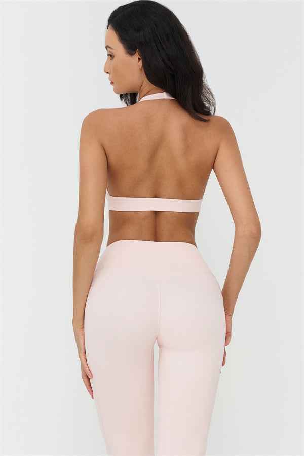The BoldFit Sports Bra Flared Leggings 2-Piece Set