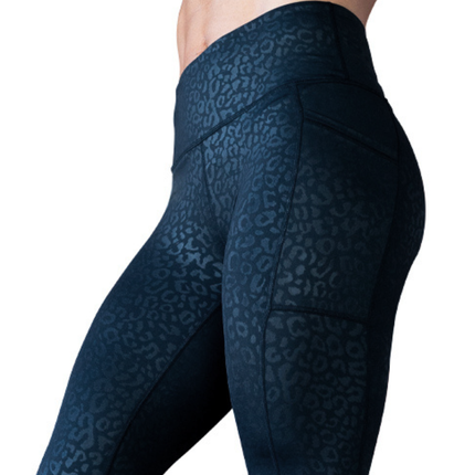 Black Leopard Leggings