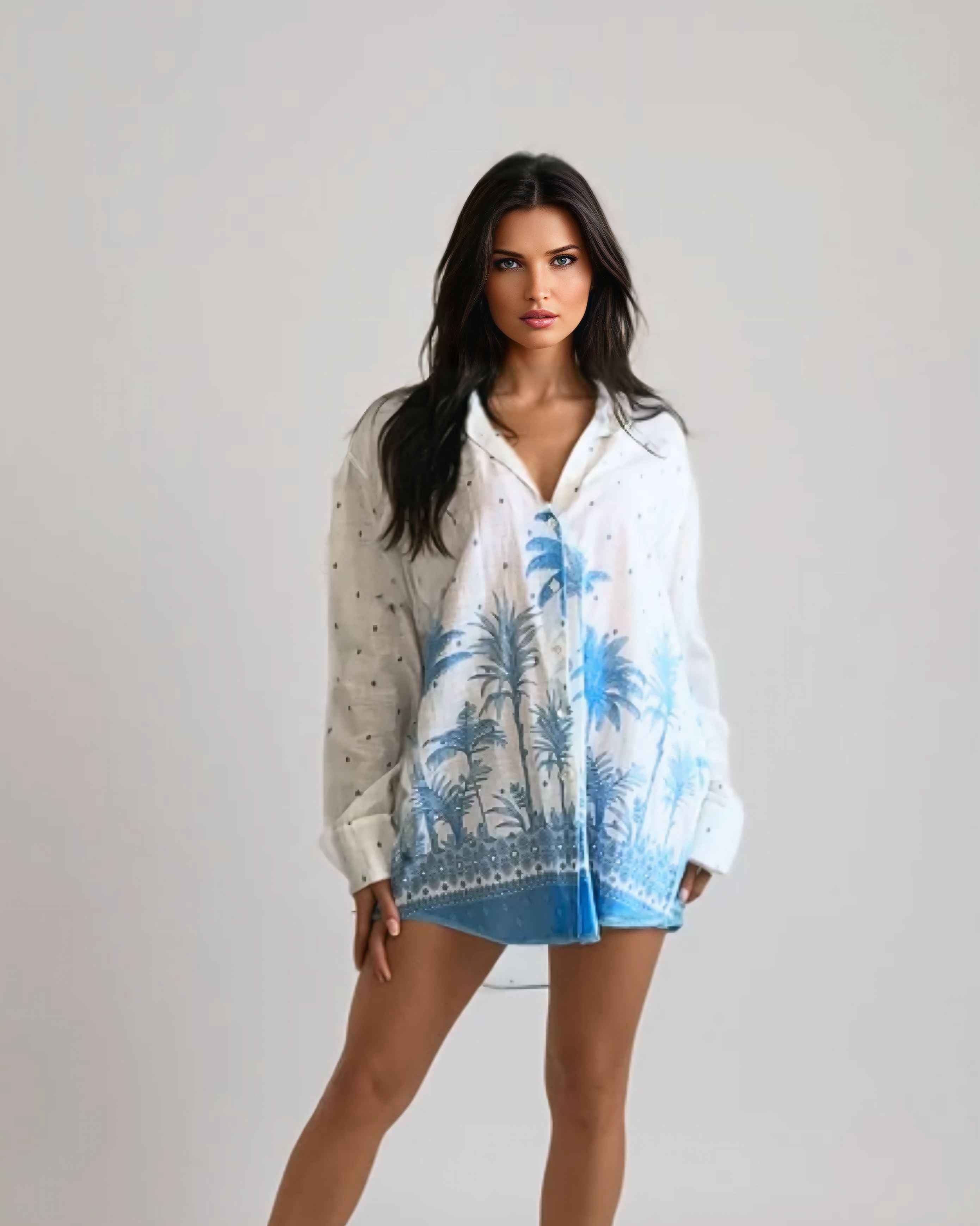 Palma Cotton Boyfriend Shirt