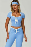 The Skyline Tie Top