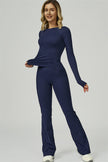 The FlexFit Active Top Flared Leggings 2-Piece Set