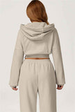 The Axis Crop Hoodie