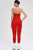 The Stride Crop Top Isabella Leggings 2-Piece Set