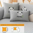 Waterproof Couch Cover, Non-Slip Panda Pattern Sofa Cover