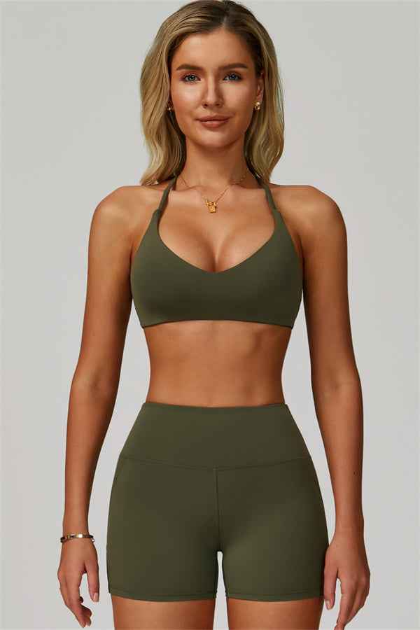 The Bold Cross Back Sports Bra